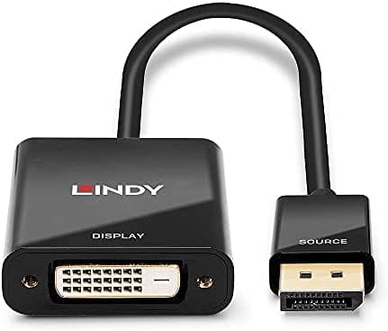 LINDY 41734 - DisplayPort Adapter, DP Stecker auf DVI Buchse