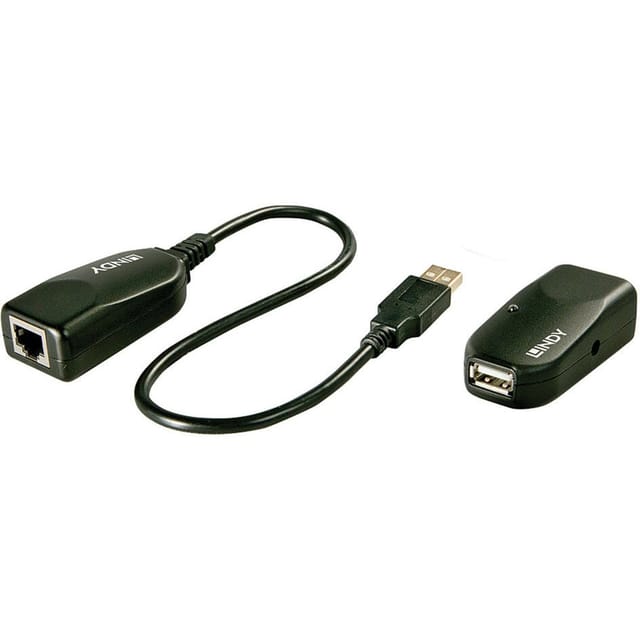 LINDY 42693 - USB 2.0 Extender, USB-A, Cat5e/6, bis 50 m