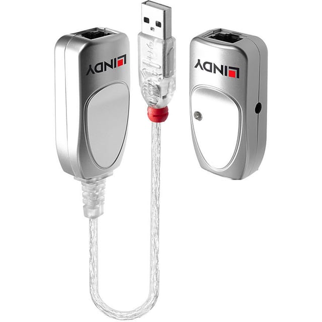 LINDY 42805 - USB 1.1 Extender, USB-A, Cat5e/6, bis 50 m