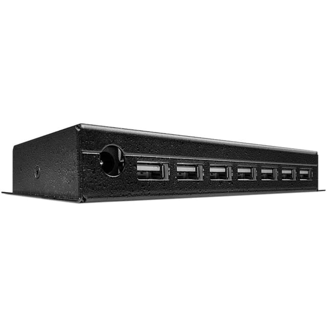 LINDY 42794 - USB 2.0 7-Port Industrie-Hub, 7x A