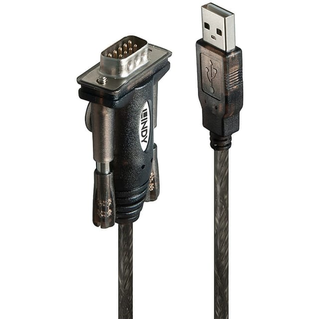 LINDY 42855 - USB 1.1 Konverter, A Stecker auf RS-232, 1,5 m