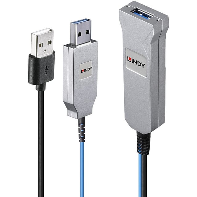 LINDY 43345 - USB 5 Gb/s AOC Kabel, USB-A Stecker auf Buchse, 30 m