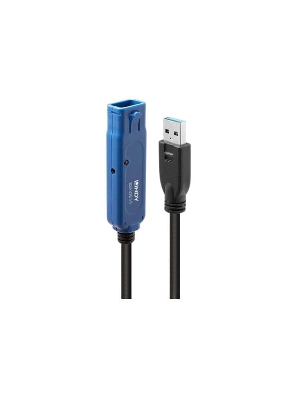 LINDY 43362 - Aktives USB 5 Gb/s-Kabel, A-Stecker > Buchse, Daisy Chain, 30 m