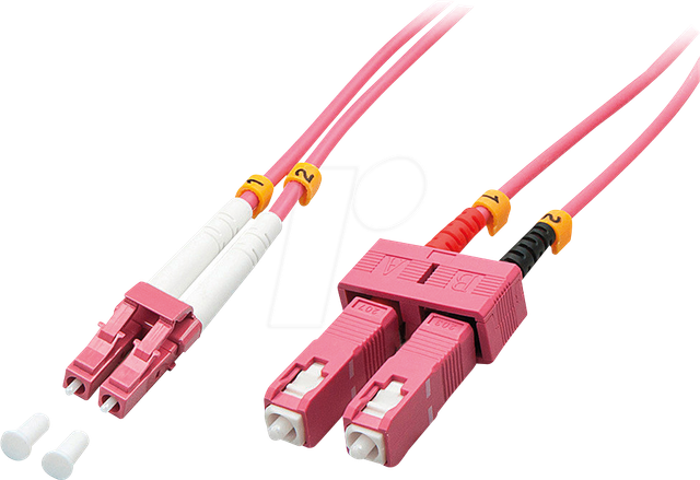 LINDY 46361 - Kabel LWL LC/SC OM4 50/125µm 2 m