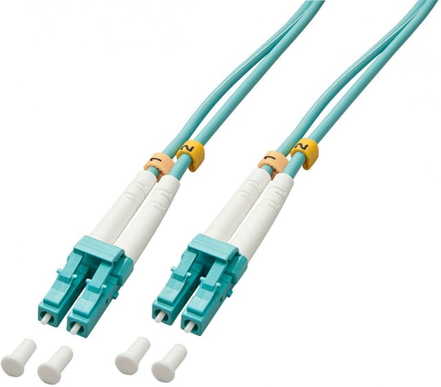 LINDY 46371 - Kabel LWL LC/LC OM3 50/125µm 2 m