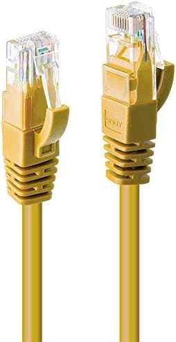 LINDY 48062 - Patchkabel, U/UTP, Cat.6, 1 m, gelb