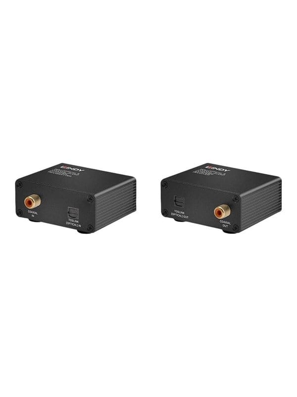 LINDY 70456 - TosLink + Koaxial Audio Extender über Cat.5e/6, 150 m