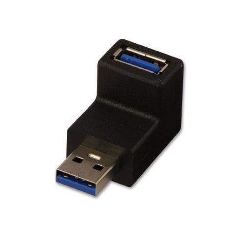 LINDY 71261 - Adapter USB 3.0 A Stecker > A Buchse, 90° oben