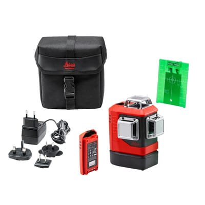 LINO L6GS-1 - Leica Lino L6Gs-1, 3 x 360° Linienlaser grün, Akku