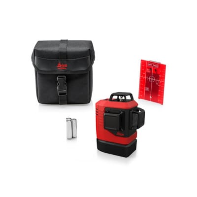 LINO L6RS-1 - Leica Lino L6Rs-1, 3 x 360° Linienlaser rot, Alkaline