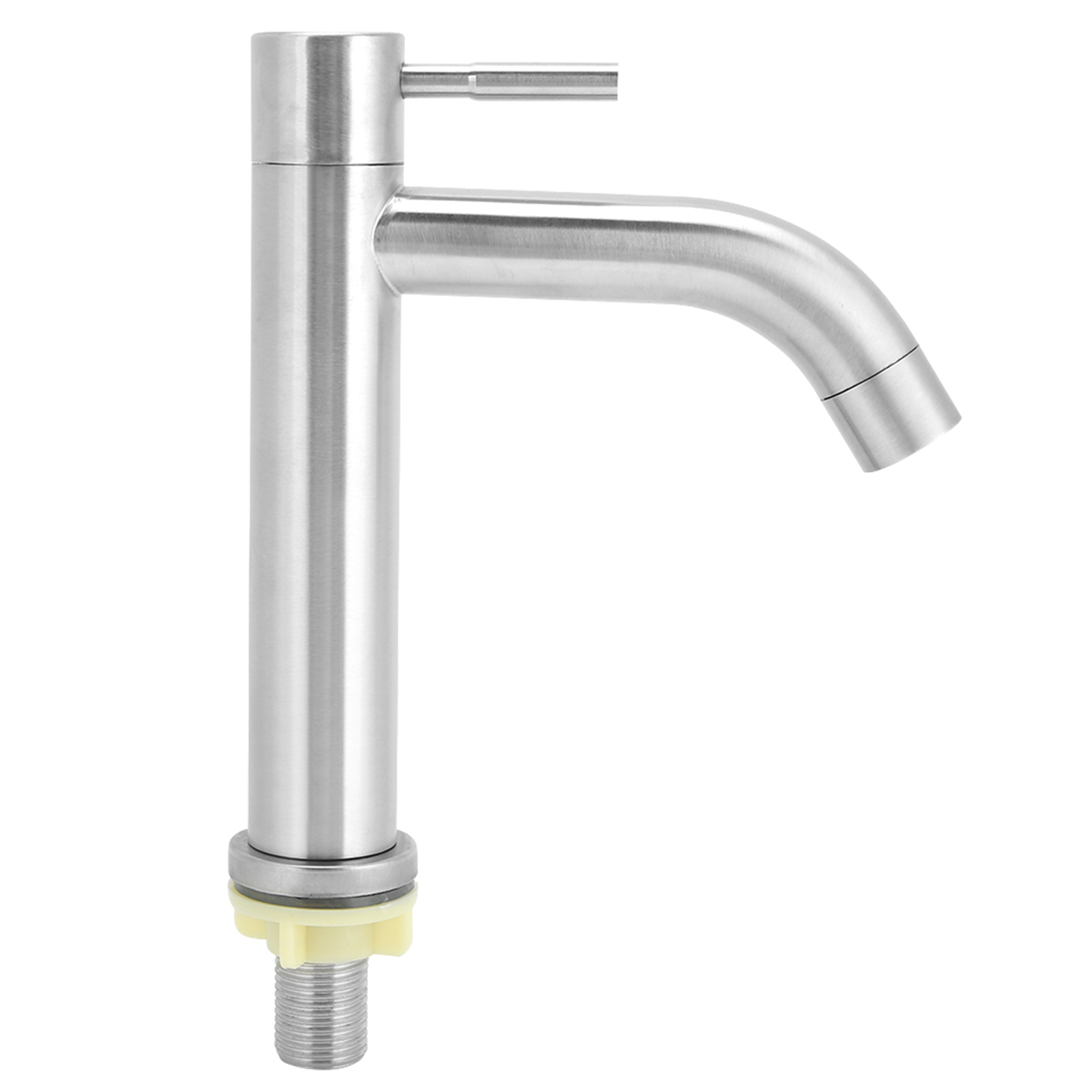 Robinet D'Eau Froide Simple En Acier Inoxydable, Filetage Mâle G1/2 Pouces, Sous Le Comptoir