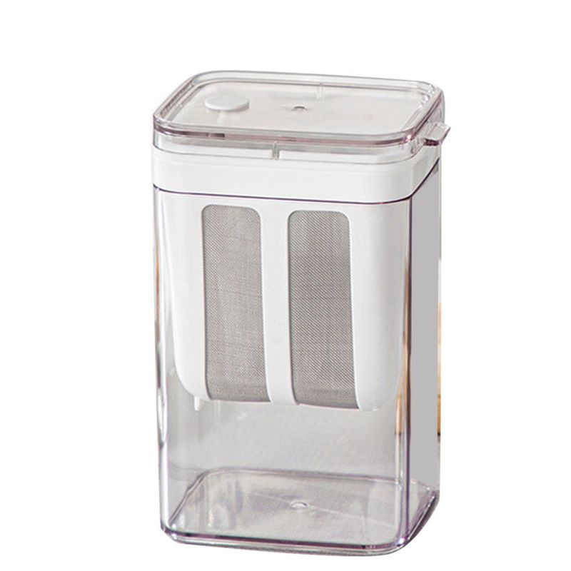 Passoire À Yaourt Avec Sac À Mailles Extra Fines, Couvercle Transparent, Filtre À Fromage Multifonctionnel