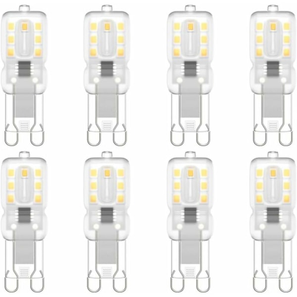 14 Pärlor-3w, Mjölkvit Cover, Varmvit Dimning 220v 8g9 Ljuskälla Dimbar