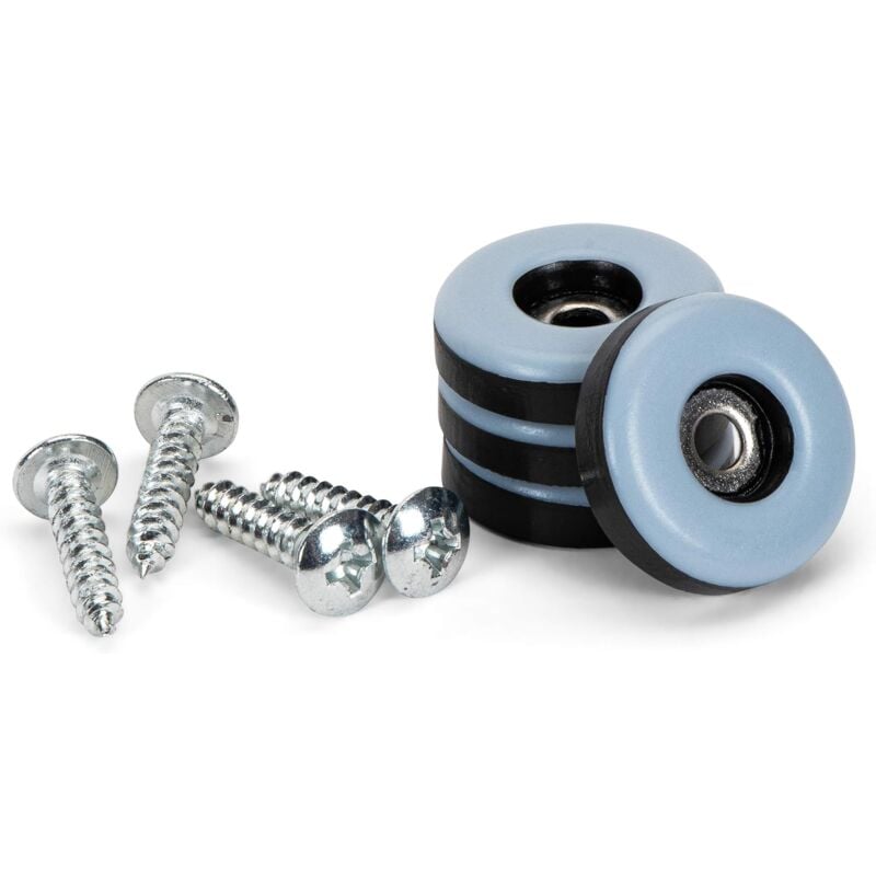 Patin Pour Meuble Patins De Meubles En Téflon Avec Vis 20 Pièces Rond Ø 30 Mm, Épaisseur: 6 Mm Protecteur De Sol Planeur Ptfe Planeur Teflon