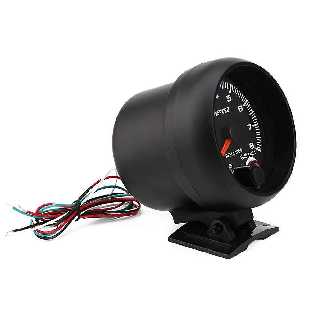 Tachymètre Électrique Pour Véhicules 4/6/8 Cylindres, Avec Indicateur De Régime Et Témoin Lumineux