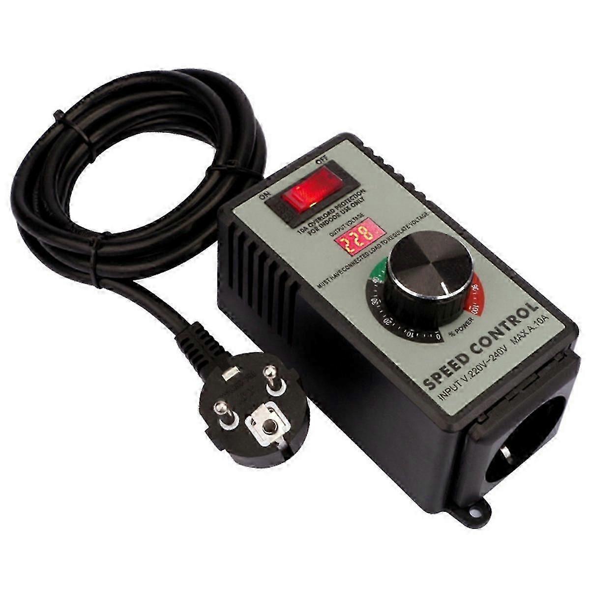 Interrupteur De Régulation De Vitesse Pour Meuleuse D'Angle, 220-250 V Ca, Puissance Maximale De 4000 W, Outil Électroportatif, Prise Ue