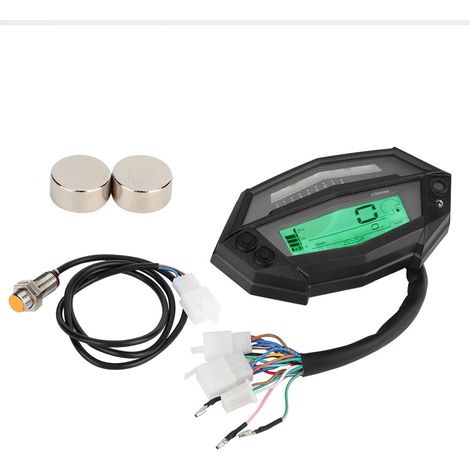 Compteur Numérique Moto Tachymètre Indicateur De Vitesse Et De Rapport Pour Kawasaki Z1000