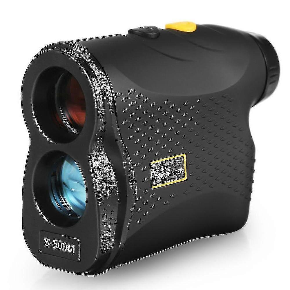500m Golf Rangefinder Distance Meter Speed Tester Range Finder Digital Hunting Measurement Monocular Telescope(500m,black)