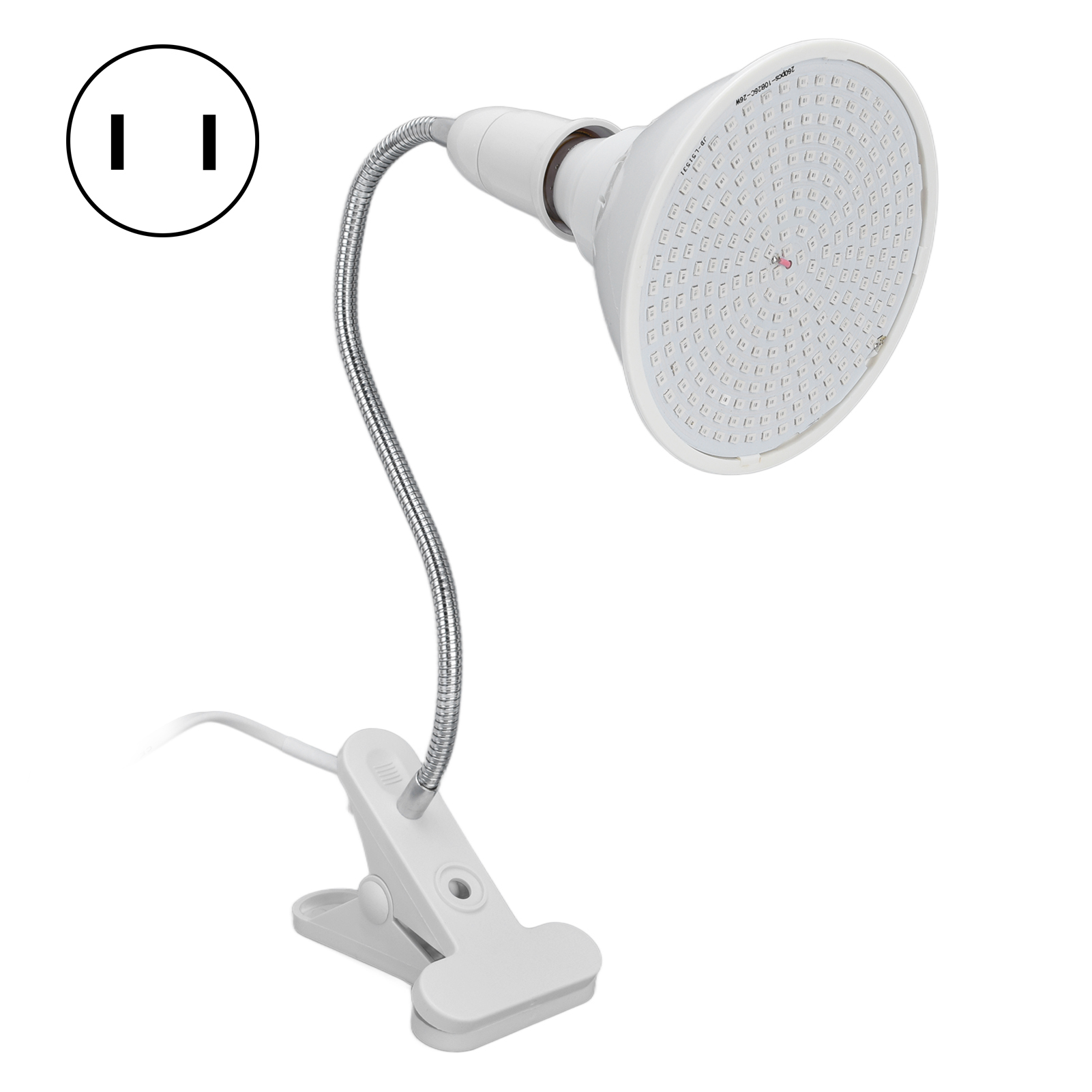 Lampe Led Horticole 260w Avec Clip Pivotant 360°, Éclairage Pour Plantes D'Intérieur, Serre, Prise Universelle 110-240v