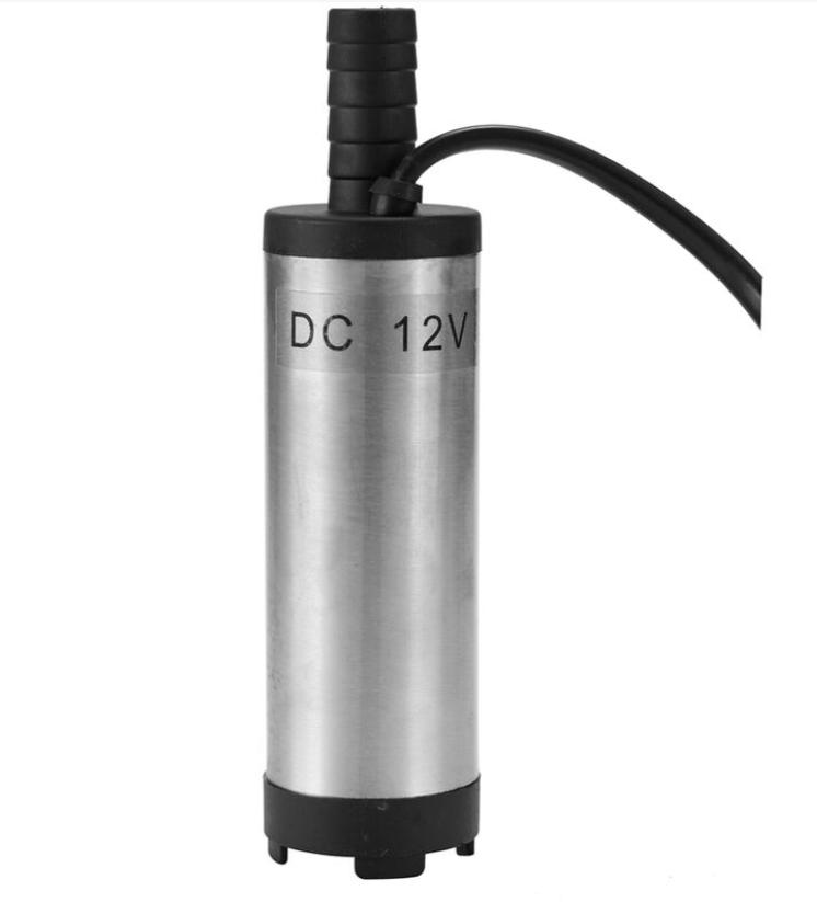 Pompe Électrique Submersible En Acier Inoxydable - Kérosène, Eau, Huile, 12 Litres/min, Tous Carburants
