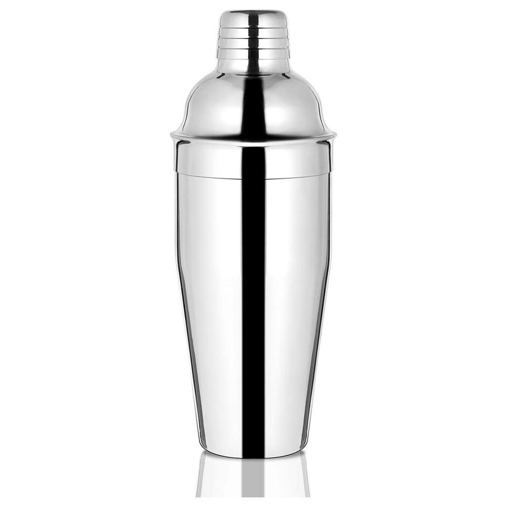 Shaker À Cocktails En Acier Inoxydable, Shaker À Martini De 350 Ml Avec Filtre Intégré, Shaker À Margarita En Métal Pour Cocktails / Set De Shaker À Cocktails