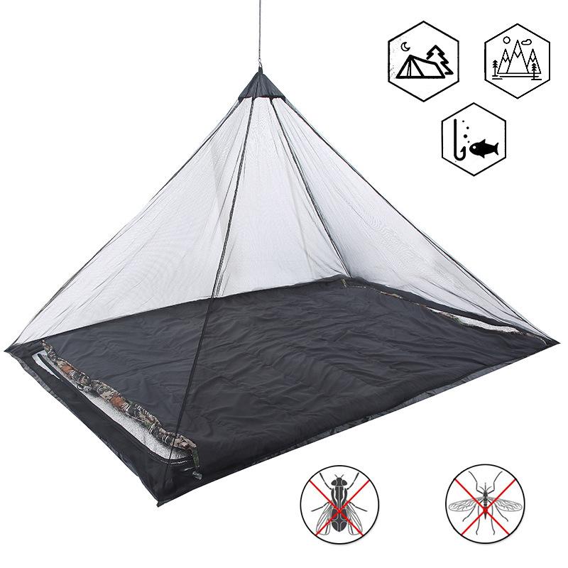 Tente De Camping (220 X 120 X 100 Cm), Moustiquaire De Camping Avec Sac De Transport, Piquet De Sol, Anneau Lumineux En Maille, Tente Extérieure, Moustiquaire, Voyage, Randonnée, Pêche