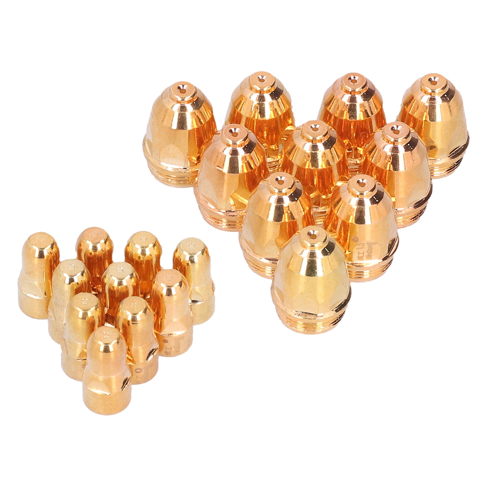 10 Pièces Consommables Pour Coupeur Plasma - Électrodes, Buses Et Accessoires Torche Kit P80 1.5mm
