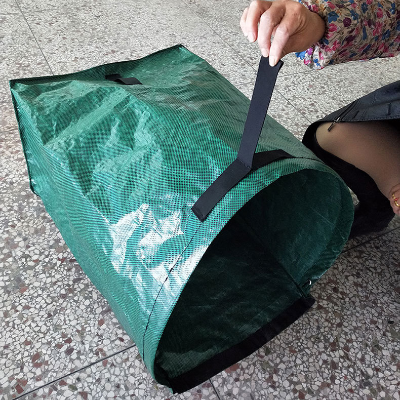 Sac À Feuilles Avec Poignée De Transport, Sac De Jardin, Sac À Déchets Verts, Sac À Feuilles Mortes