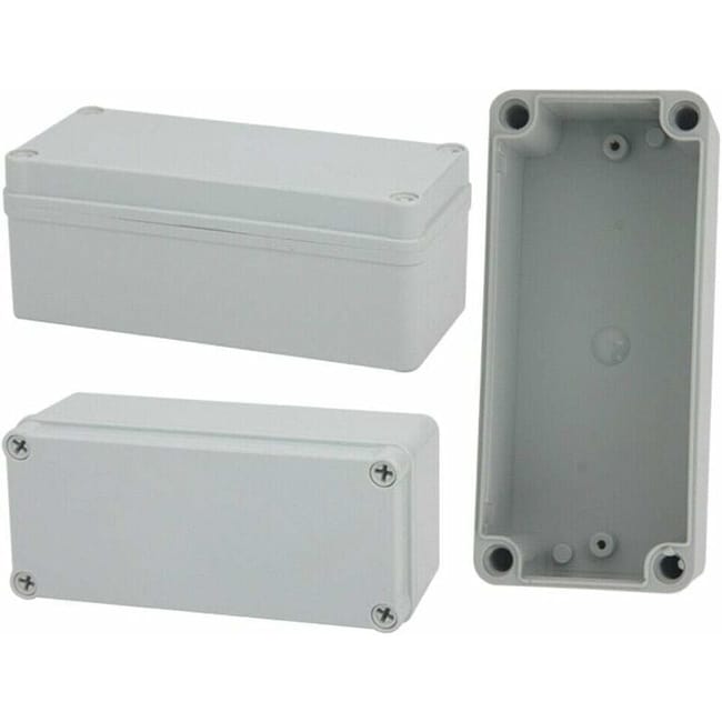 150x200x100 Ip65 Étanche Boîtier Abs Electronique Jonction Boîte De Projet Matériau Ignifuge Abs De Haute Qualité
