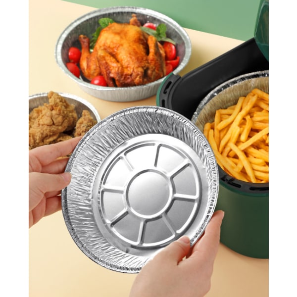 20 Styles 7 Tours Disponibles En Aluminiumtallrikar Runda Pajformar Av Aluminium Pour Luftfritöser Matlagning Bakning Forvaring Rostning