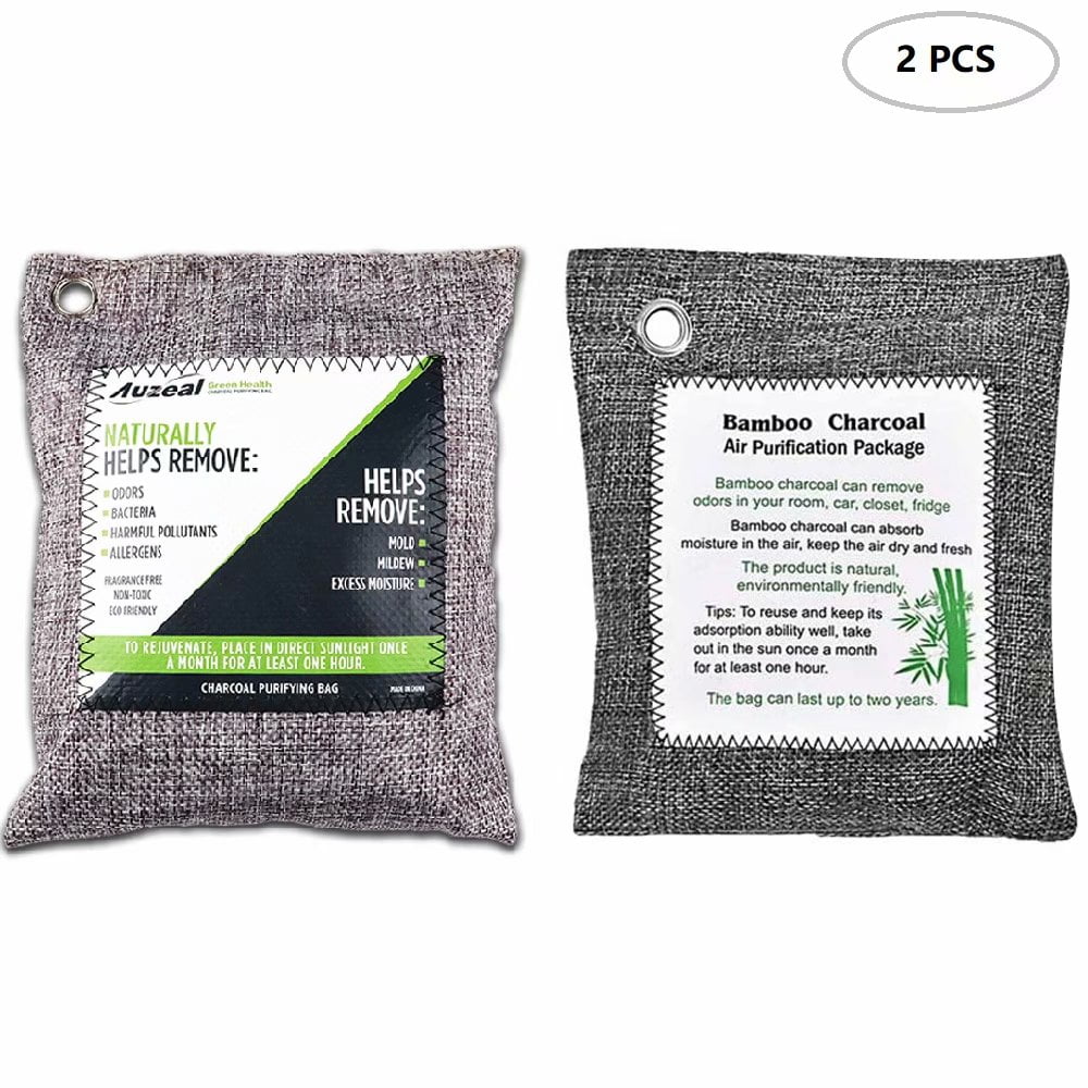 Nature Fresh Air Purifier Bags, Bamboo Charcoal Air Purifying Bags, Activated Charcoal Air Purifying Bag Odor Eliminators