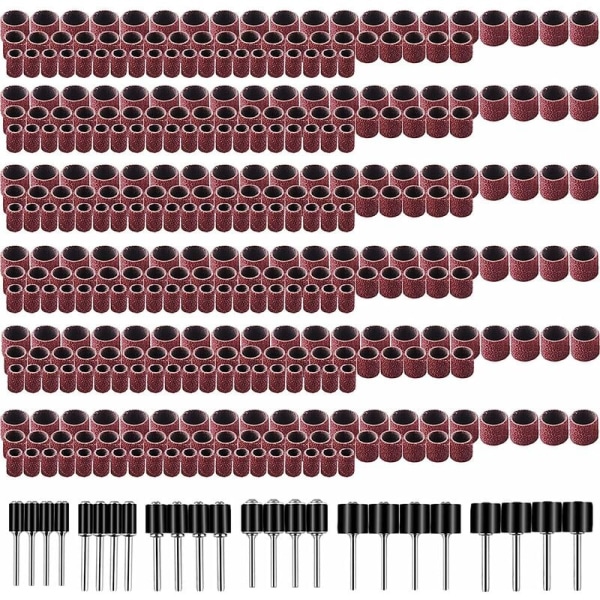 Masque De Protection À 384 Styles Comprenant Une Bande De Glissement À 360 Styles Et 24 Accessoires À Coller Pour Les Produits Rotatifs Dremel