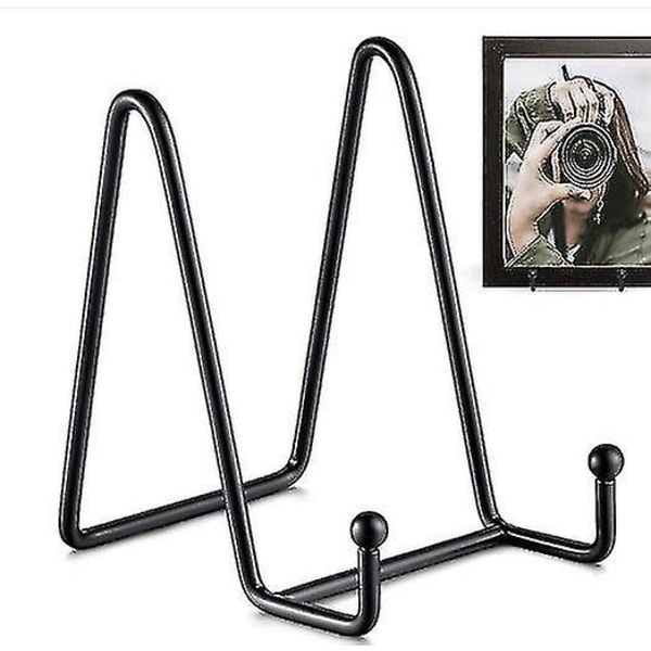 5st Tallrik Display Stands Metall Bok Display Stand Tallrik Display Stand Display Hållare