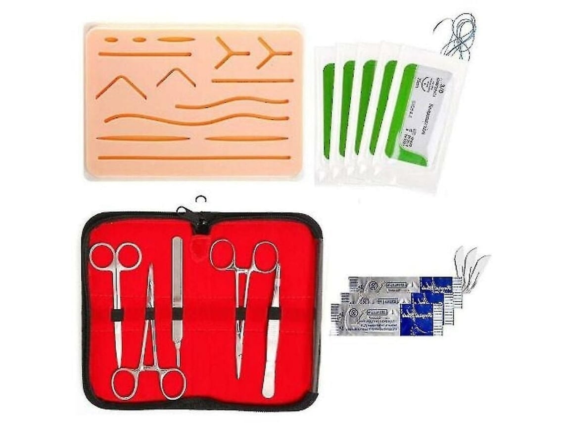 Matériel Pédagogique : Un Kit De Suture Complet Pour Développer Et Améliorer Les Techniques De Suture.