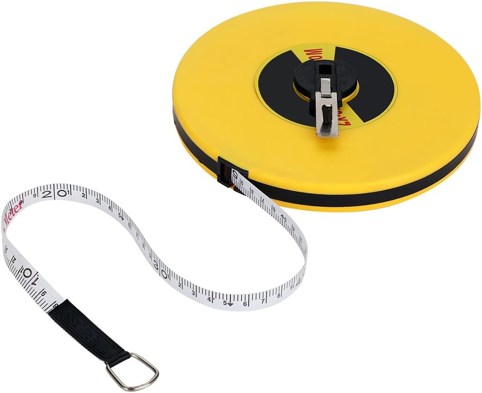 Ruban À Mesurer 50m - Ruban À Mesurer En Fibre De Verre Ruban Reel Measure Tools（1pc）mètre Déroulant