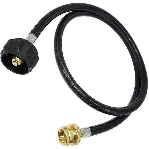 Adaptateur Pour Tuyau De Propane, Permet De Connecter Un Barbecue De 450 G À Une Bouteille De Gaz De 9 Kg, Pour Barbecue Portable, Chauffage D'Appoint, Réchaud De Table, Plaque De Cuisson - Connecteur