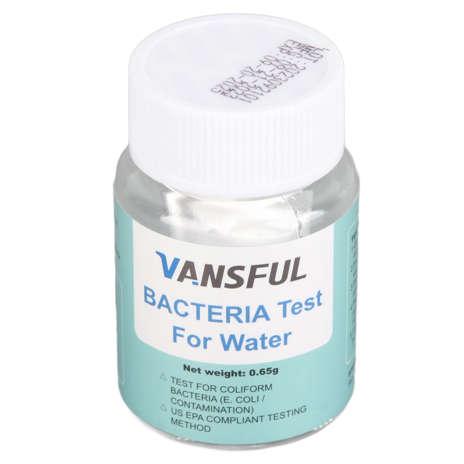 Kit De Test D'Eau Potable - Résultats Instantanés - Test De Précision Des Coliformes - Poudre Pour Eau Du Robinet, Piscine, Aquarium Et Puits
