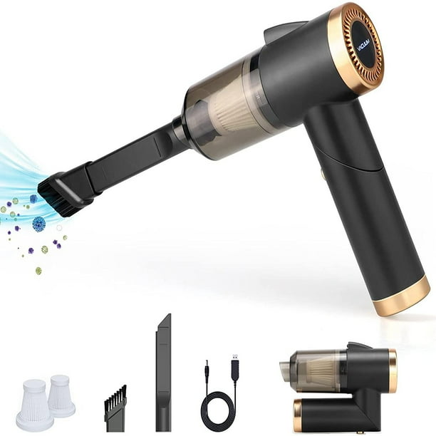 Aspirateur De Voiture Jovati Haute Puissance, Portable Et Sans Fil, Compact Et À Grande Aspiration, Pour Voiture Et Voiture, Utilisable Avec Les Liquides Et Les Poussières.