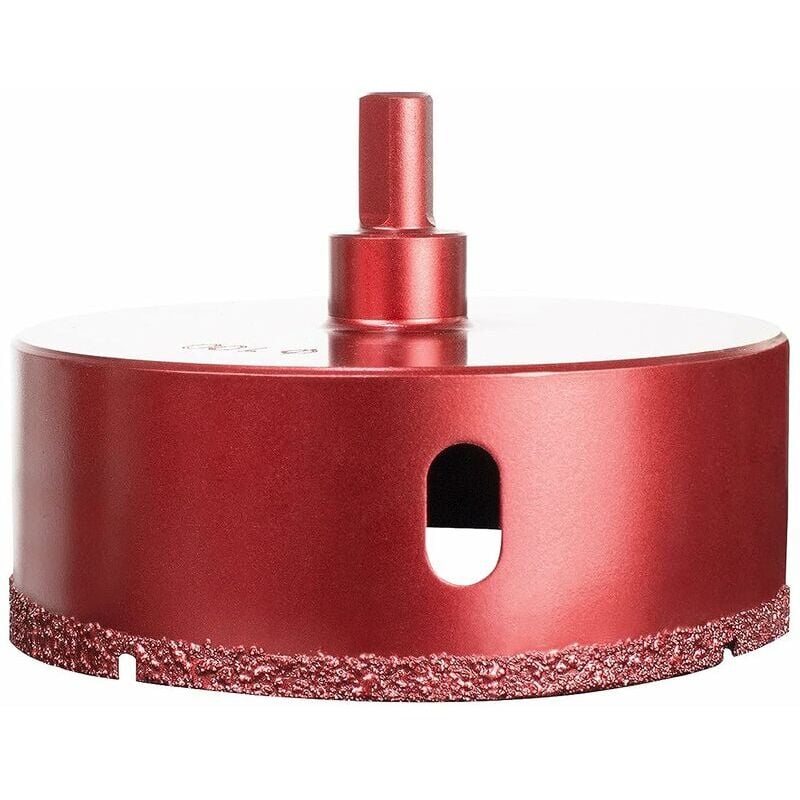 Diamantés Scie Cloche Foret, Coupe-trou De Performance Pour Verre/tuile/granit/marbre (100mm)