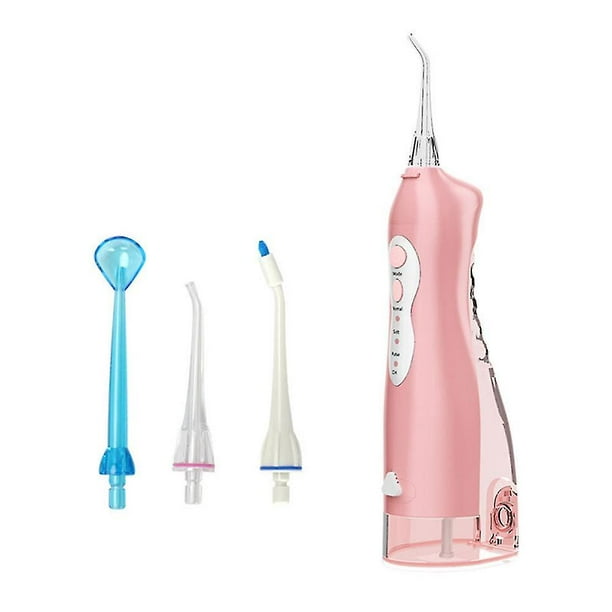 Cordless Pearl Water Flosser Rechargeable Portable Water Flosser For Teeth Pink