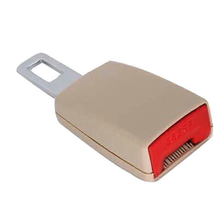 2x Auto Sicherheit Sitzgurt Extender Verlangerung Schnalle Lock Clip Adjutable White