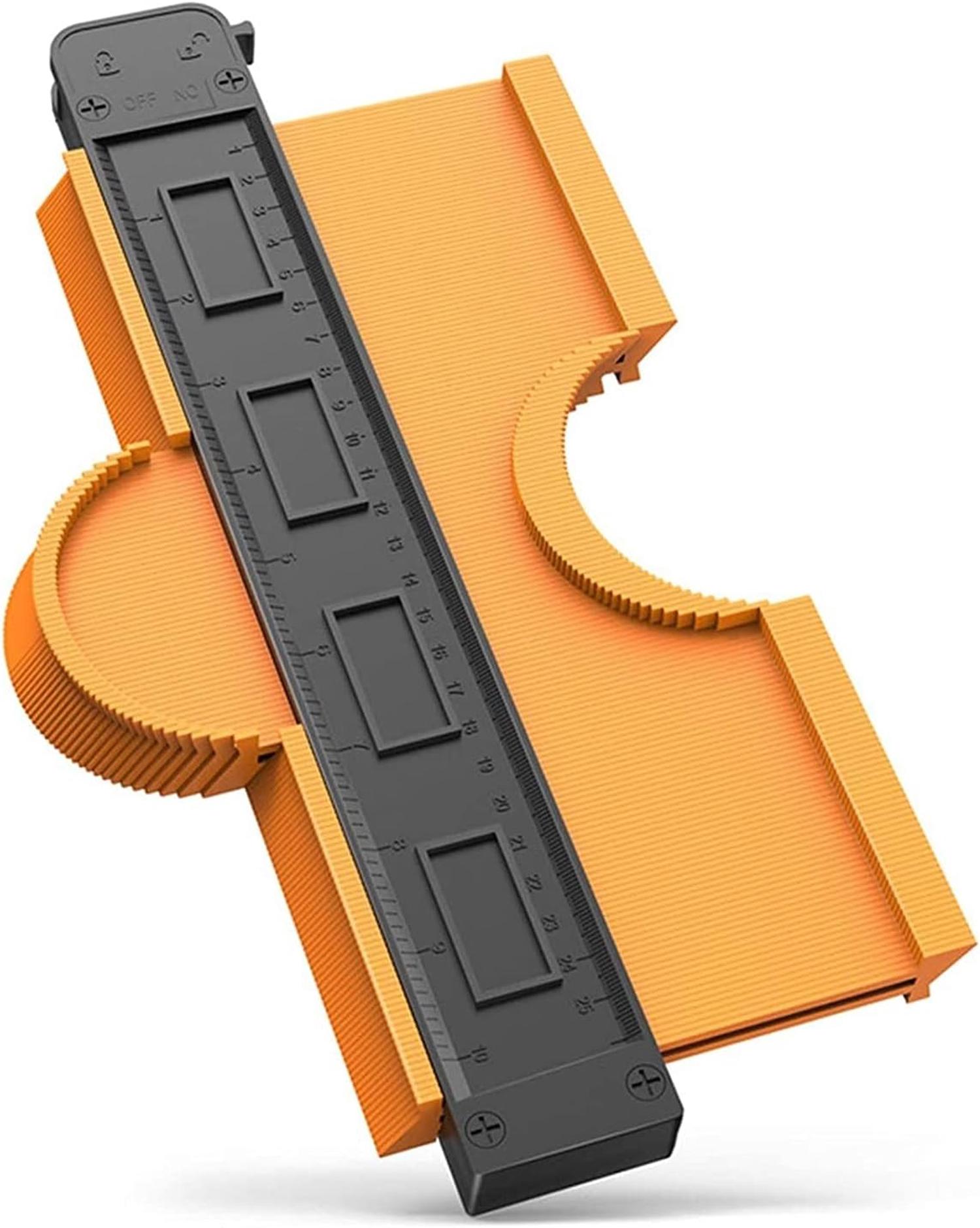 Jauge De Contour Connectable Copieur Profil Parquet Forme, Outils De Traçage, Coupe Carrelage, Idee Cadeau Fete Des Peres Personnalisé