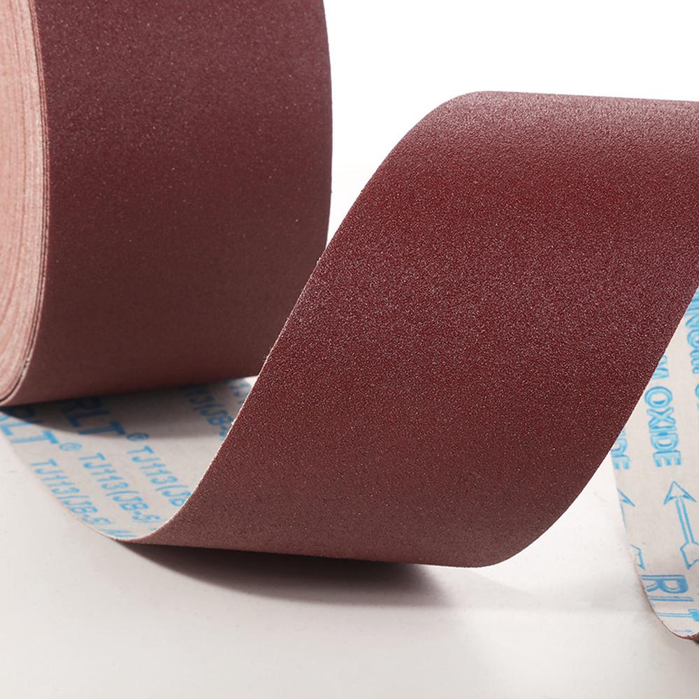 Rouleau De Papier Abrasif Grain 400, 93 Mm X 50 M, Pour Ponçage À L'Eau Du Métal Et Du Bois, Compatible Avec Les Ponceuses Vibrantes Et Manuelles.