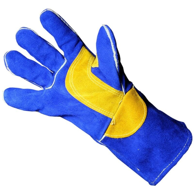 Choyclit Gants Anti Chaleur Soudage Et Atelier Croute De Bovin Taille 10