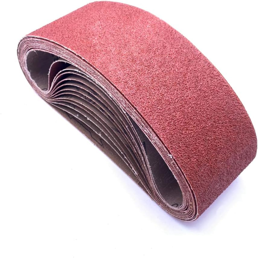 12 Pieces Sanding Belt 75x533 Grain 180