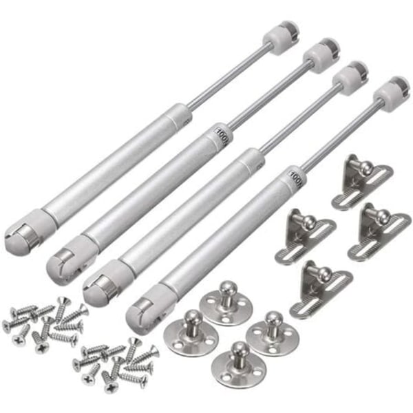 Vérin À Gaz, Lot De 4 Vérins Hydrauliques 100 N Pour Meubles De Cuisine Et De Placards.