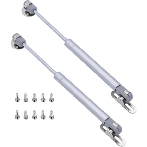 2 Vérins À Gaz 200 N, Ressorts De Levage Télescopiques À Fermeture Douce, Charnières De Porte De Cuisine Ou De Coffre À Jouets.