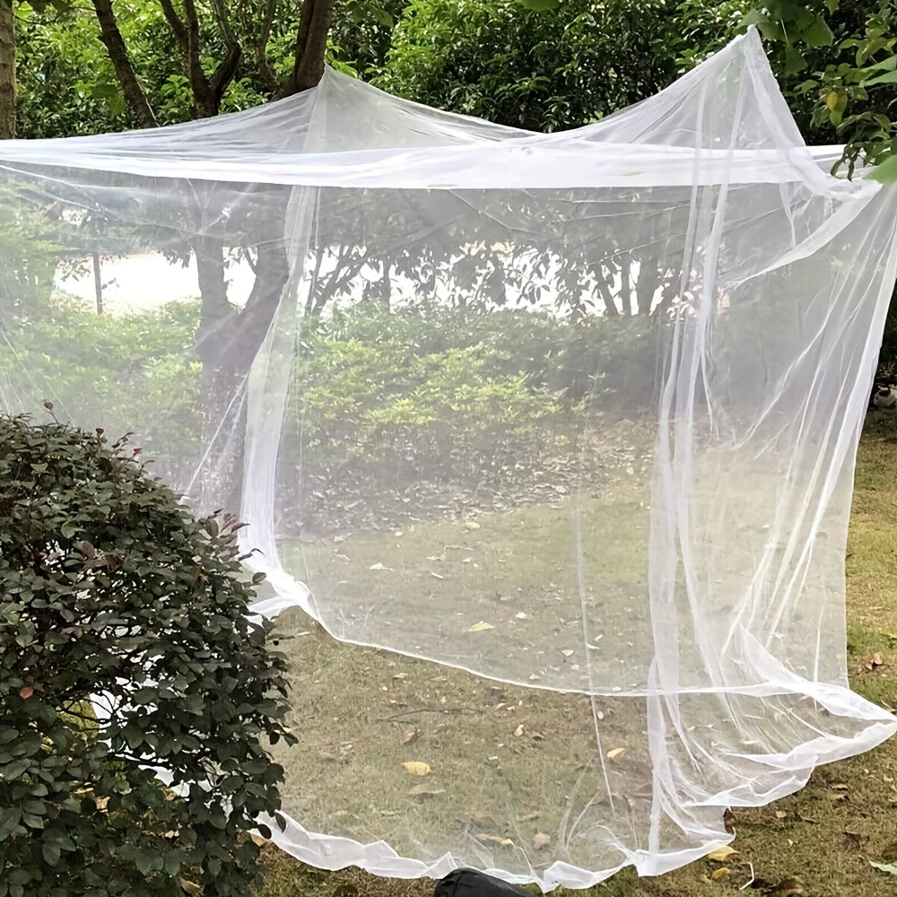 Grande Moustiquaire Blanche, Portable, 78.74x78.74x70.87 Pouces, Pour Randonnée En Plein Air, Camping, Pêche, 1 Pièce