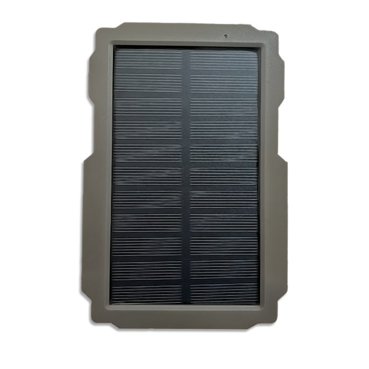 Panou Solar Pentru Camera De Vanatoare, 3000mah, 6v/12v, Support Rotatif, Câble 3m