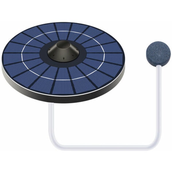 Pompe À Sirop Solaire Pour Barrage Avec Luftslang Och Bubble Stone Fiskdamm Luftare Syrgas Pour Barrage Fågelbadfontän Liten